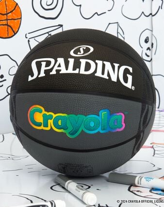 Crayola Shadow Youth Indoor/Outdoor Basketball 